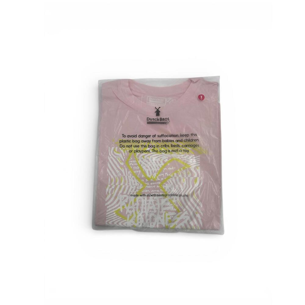 Dutch Bros Pink Graphic T-Shirt